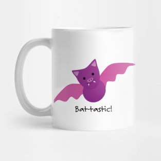 Battastic Cute Pink Bat Mug